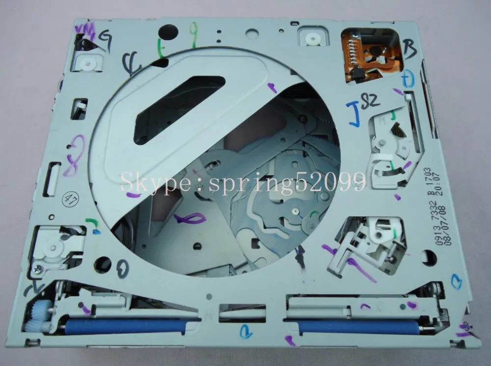 Sale Original 6 disc DVD changer without PCB for Lexus AVH-P6850 P6050 Toyota Prado LAND CRUISER Jeep Car DVD navigation tuner system 1