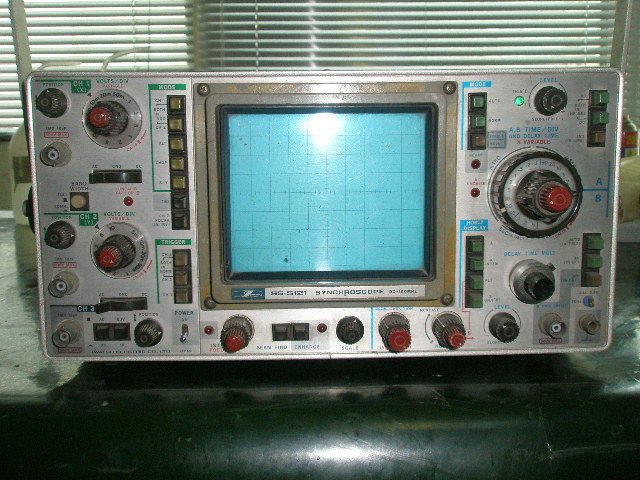 Iwatsu analog oscilloscope SS-5121 100MHZ,Chinese