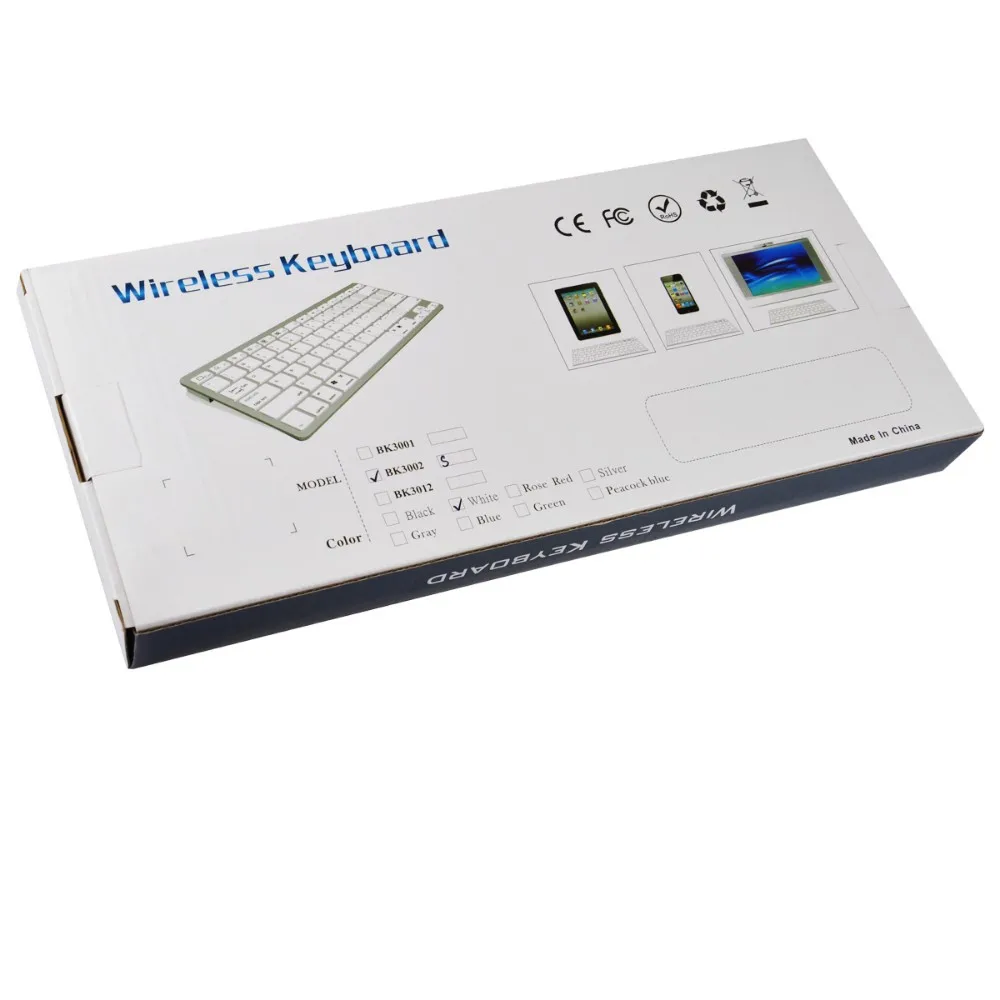 Wireless bluetooth keyboard bk3001 user manual instructions