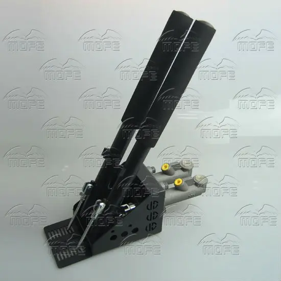 0.75 inch Dual Twin Double Master Cylinders Handles Lockable Vertical Drift Rally Handbrake Hand Brake Hydraulic E-brake DSC_0838