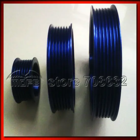 Underdrive Crank Pulley for LEXUS Toyota SUPRA 2JZGTE 1JZGTE 2JZ 1JZ Blue IMG_20140308_133250