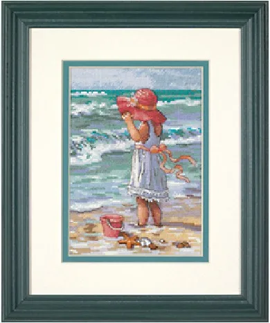 CS-131WM Cross Stitch Sets Seaside Girl.jpg