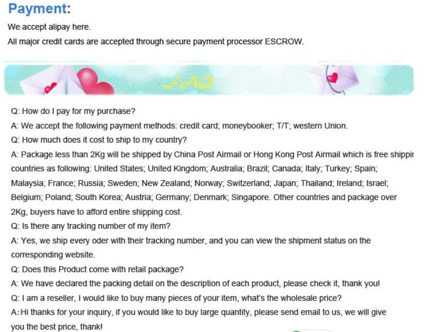 payment
