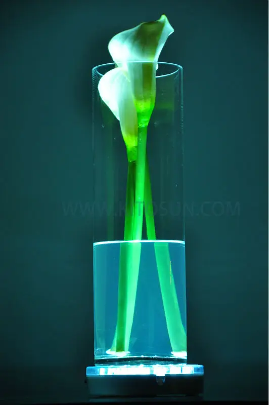 6inch light base with 6inch 15inch  vase