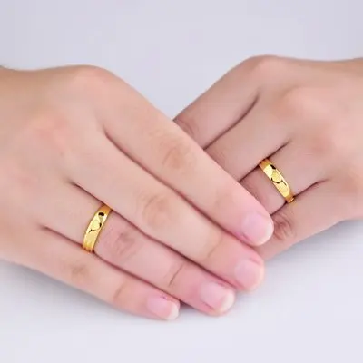 Wedding Ring 24k Yellow Gold Engagement Soulmate T2c Lklb 249442099 Jpg
