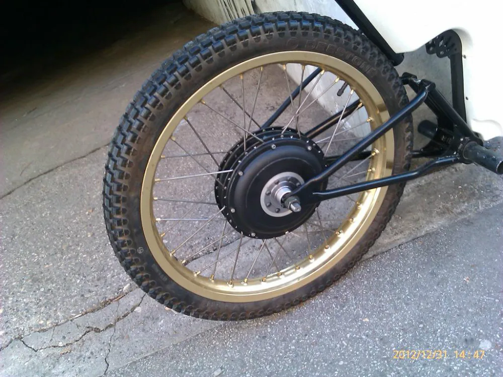 5kw e-bike motor wheel
