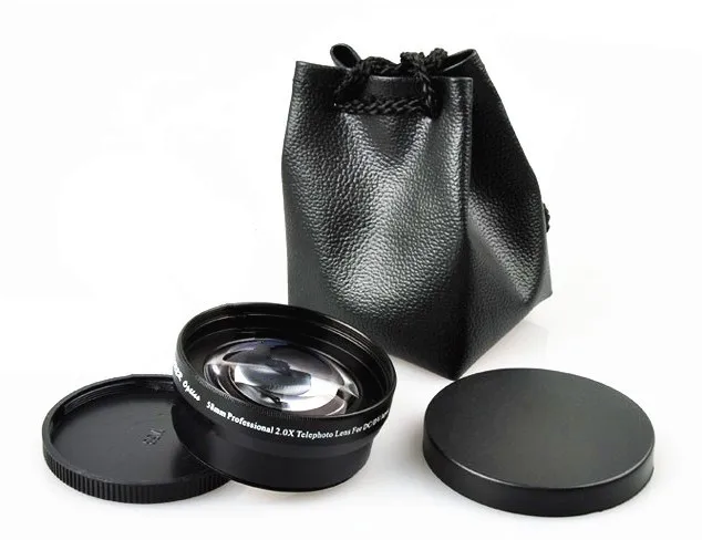 Largo + 2x Teleobiettivo Per Canon Rebel T4i T3i T2i T1i XTi T6i - Foto 6