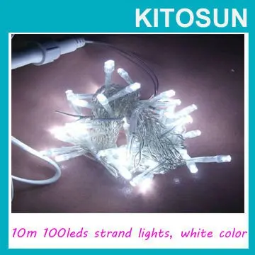 120V LED String Lights white 2