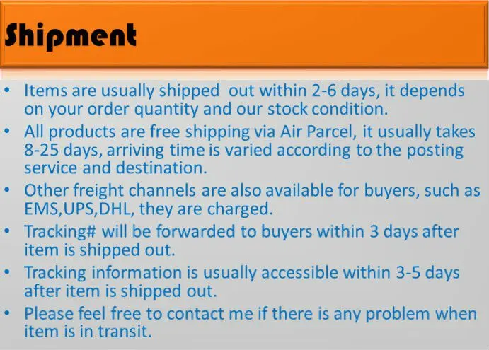 shippment