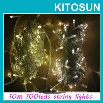 120V LED String Lights White 4