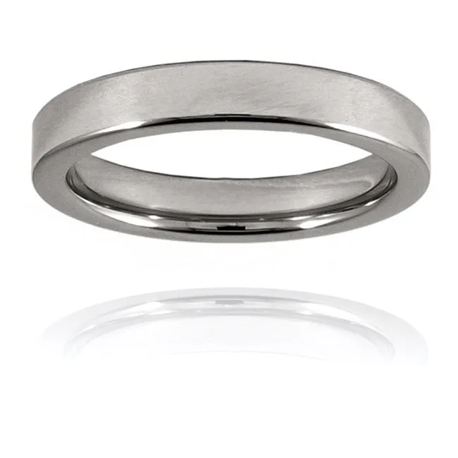 West-Coast-Jewelry-Mens-Tungsten-Pipe-cut-Comfort-Fit-Ring 4mm-3