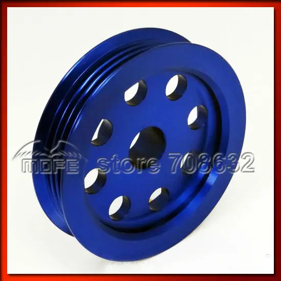 JDM Light Weight Pulley Power Steering for Nissan Skyline GTR RB20 RB25 RB26 Blue 0 (1)