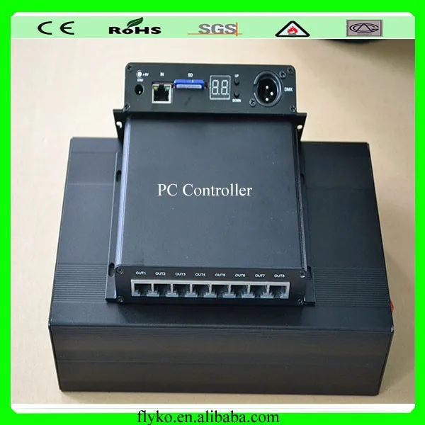 led curtain control
