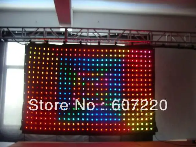 led video curtain
