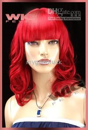 Wholesale Anime Cosplay Wig Candy Apple Red Hair Wigs 1447 Wig Long Wig Settingwigging Out Wigs Aliexpress