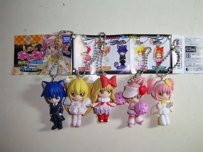 Shugo-Chara-Mini-Figure-keychain-5pcs-Set