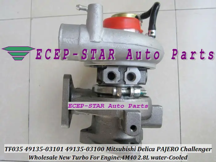 TF035HM-12T 49135-03101 49135-03100 Turbo water cooled turbocharger Fit For Mitsubishi Delica PAJERO Challenger Engine 4M40 2.8L (6)