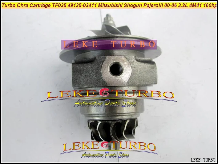 Turbocharger Cartridge Turbo Chra Core TF035 49135-03411 49135-03410 ME203949 For Mitsubishi Shogun Pajero III 2000-06 3.2L D DI-D 4M41 160HP (1)