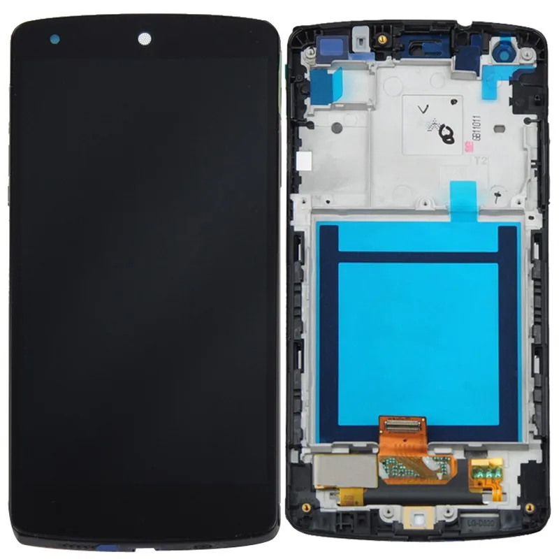 New-Original-Black-Touch-Screen-Digitizer-LCD-Display-Full-Assembly-with-Frame-and-Tools-for-LG