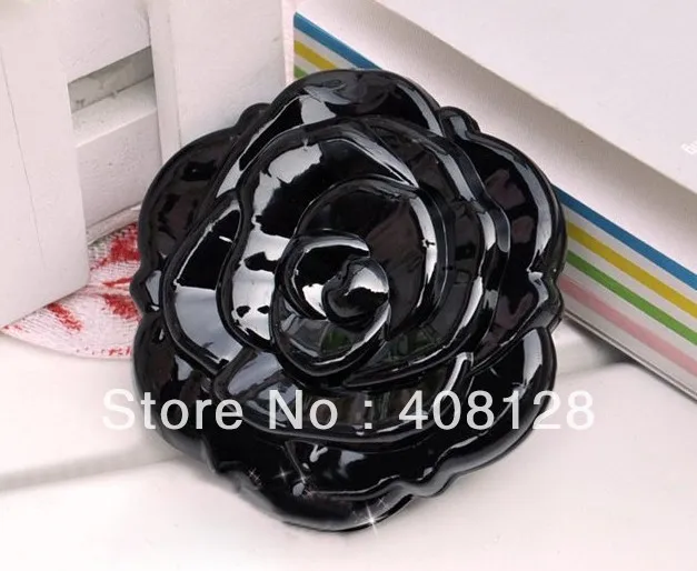 Espelho de Maquiagem Frete Grátis Rose Forma Compacta Cosmtic Espelho Menina Bonito 100 Pçs - Lote 3d 10 Frete grátis 3D Rose Forma Compacta Cosmtic