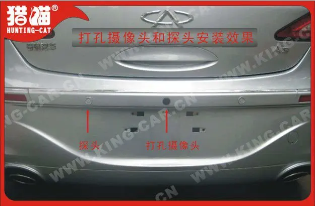 all angle full coverage front view&side view&rear view camera parking sensor system