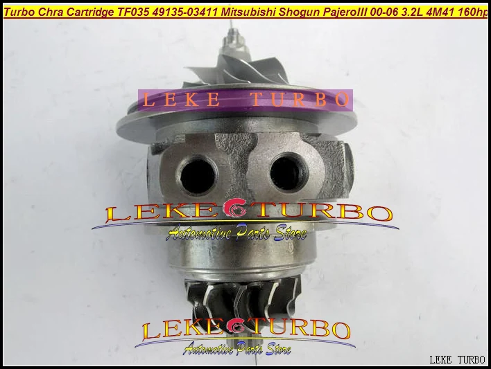 Turbocharger Cartridge Turbo Chra Core TF035 49135-03411 49135-03410 ME203949 For Mitsubishi Shogun Pajero III 2000-06 3.2L D DI-D 4M41 160HP (5)
