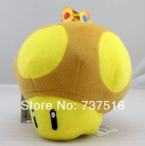 golden mushroom plush