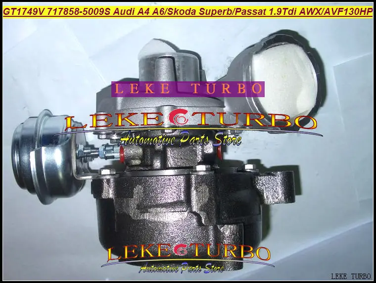 GT1749V 717858-5009S Audi A4 A6 SKODA Superb VW Passat AWX AVF 1.9T 130HP turbocharger (4)