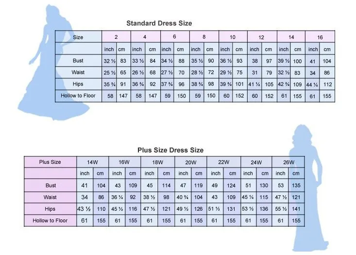 Lazaro Bridal Size Chart