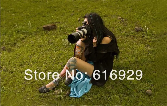 Tattoo Sleeves Outdoor Leg Men Tattoos Uv Sunscreen Cycling Arm Long Style Female Flowers Arm-33331233.JPG
