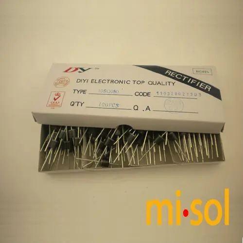 Retificador da Barreira de Schottky para o Painel Schottky Diodo Solar Diy 500 Pçs - Lote-10a 50v 2 da BARREIRA de SCHOTTKY, para o painel solar DIY