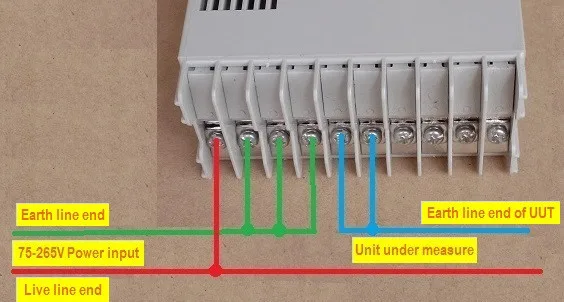 wire connection for 5A