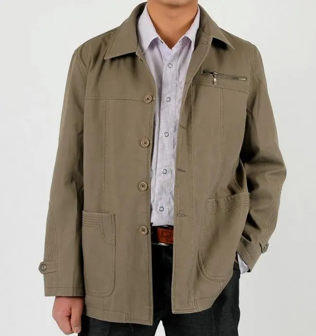 Spring Coats For Men Han Coats