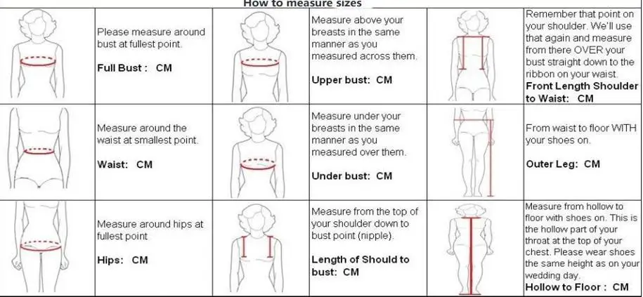 how to measure for bust waist