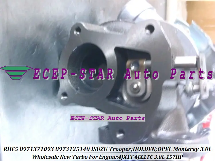 RHF5 8973125140 8971371093 For Isuzu pick up Trooper Holden Opel Monterey 4JX1T 3.0L turbocharger 157HP turbo (1)