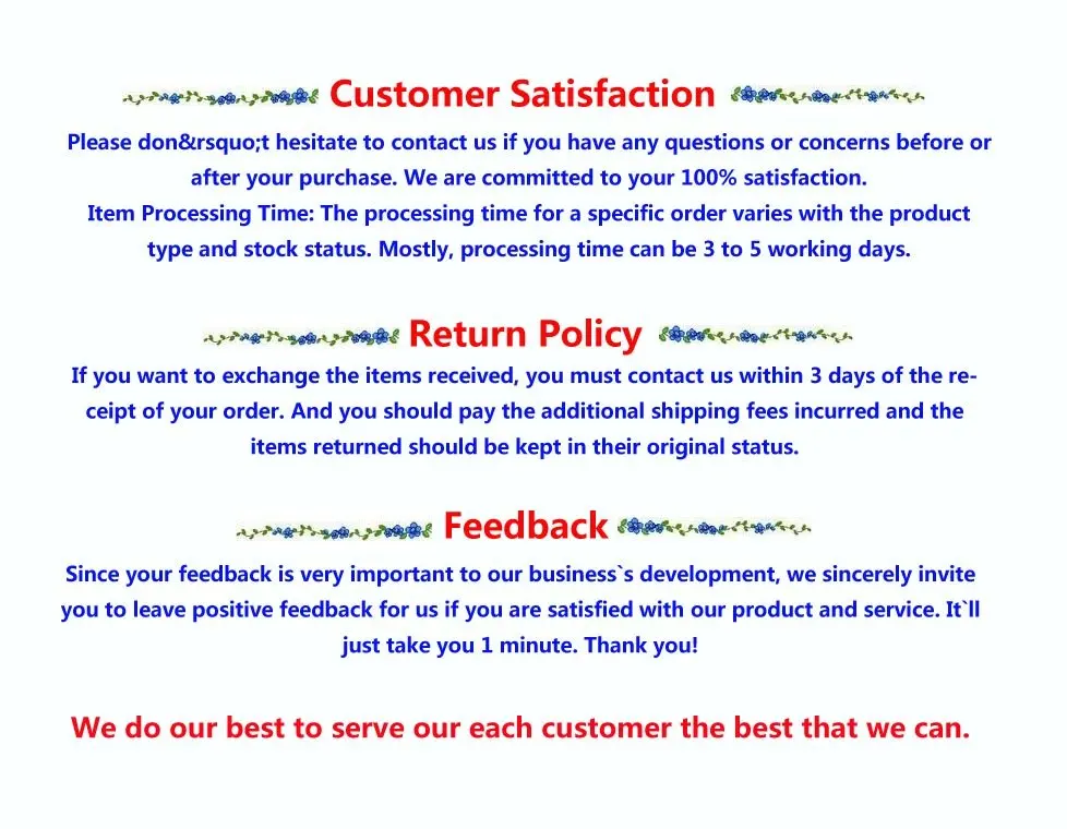 feedback