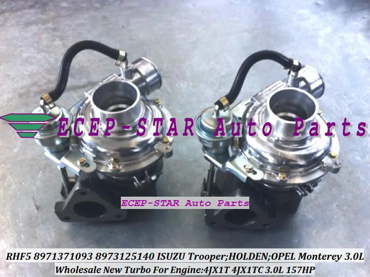 RHF5 8973125140 8971371093 For Isuzu pick up Trooper Holden Opel Monterey 4JX1T 3.0L turbocharger 157HP turbo