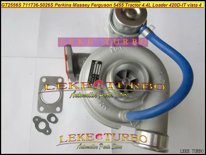 GT2556S 711736-5026S Turbocharger For Perkins Massey Ferguson Agricultural 5455 Tractor 4.4L 03- Loader Backhoe 420D-IT vista 4 (1)