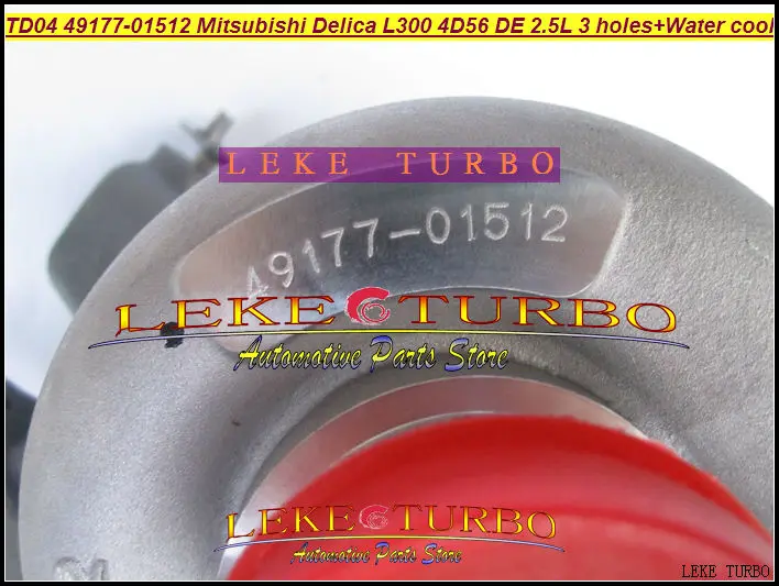 Wholesale TD04-10T 49177-01512 turbo turbocharger for Mitsubishi Delica L300 4D56T 2.5L 3 holes water cooled (6)