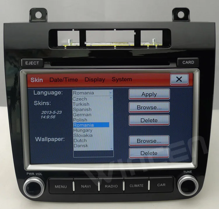 Perfect RoadRover Brand 8" Car DVD GPS Player for VW Touareg 2012 support the original Air-conditioner display original style interface 22 Perfect RoadRover Brand 8" Car DVD GPS Player for VW Touareg 2012 support the original Air-conditioner display original style interface 22