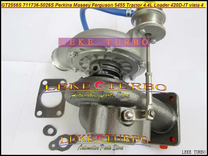 GT2556S 711736-5026S Turbocharger For Perkins Massey Ferguson Agricultural 5455 Tractor 4.4L 03- Loader Backhoe 420D-IT vista 4 (3)