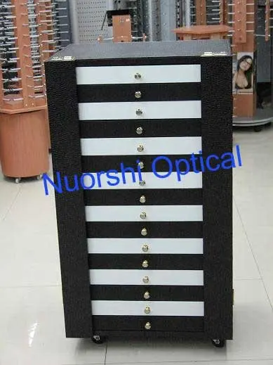 D106 glasses sample cabinet, spectacle presentation cabinet, sunglass display cabinet, 5 styles for options