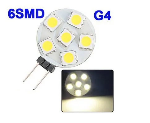 G4 6leds 12v 1w 100