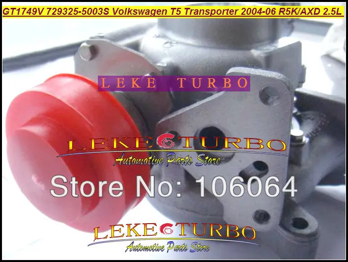 GT1749V 729325-5003S Turbocharger for VOLKSWAGEN T5 Transporter R5K AXD 2.5L 130HP 2004-2006 TURBO (2)