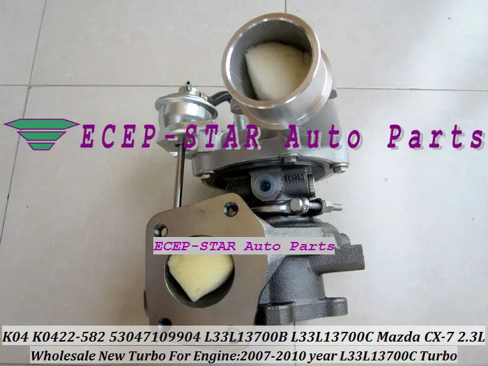 K04 K0422-582 L33L13700B 53047109904 L33L13700C L33L13700B for Mazda CX-7 2.3L 2007-2010 year Turbo Turbocharger (6)