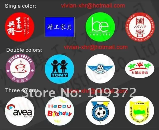 Single color glass gobo for logo projector TA50(N)
