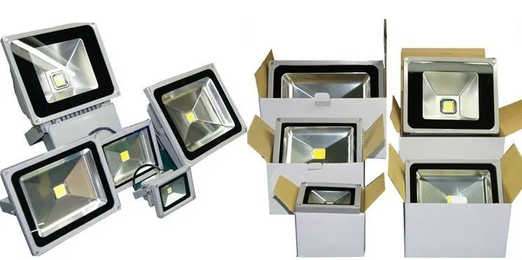 DHL Free shipping   20W LED FloodLight White|Warm White Lighting Waterproof outdoor Floodlight 85-265V High Power Lighting 