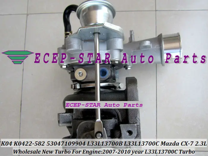 K04 K0422-582 L33L13700B 53047109904 L33L13700C L33L13700B for Mazda CX-7 2.3L 2007-2010 year Turbo Turbocharger (7)