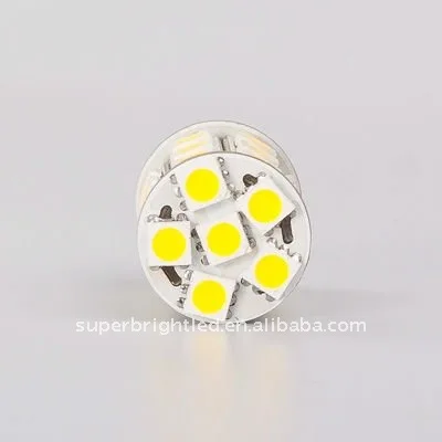 led g6.35 lamp lighting bulb 12VAC/12VDC/24VDC 27pcs of 5050SMD 4W to replace 35W halogen