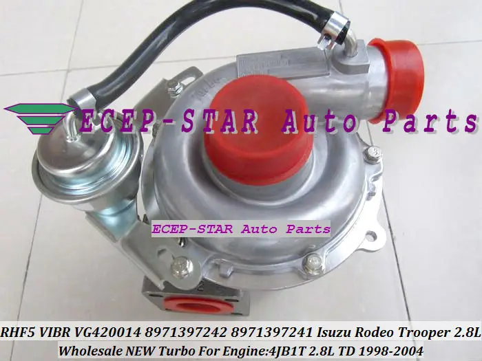 RHF5 RHF4H VIBR VG420014 8971397242 8971397241 FIt For Isuzu Rodeo Trooper 1998-04 2.8L TD 4JB1T turbocharger (3)